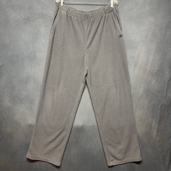 Reebok Mens Fleece Sweatpants Gray XL Warm Cozy Lounge Pants Athleisure Joggers - Picture 1 of 15